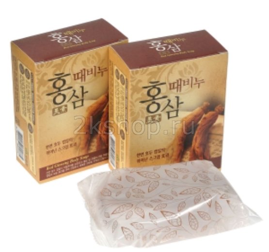 Miso Red Ginseng Scrub Soap